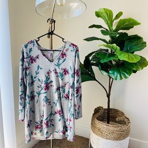 Floral Long Sleeve Dress